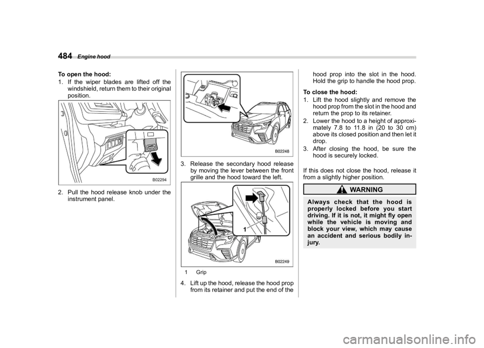 SUBARU ASCENT 2023  Owners Manual �������
