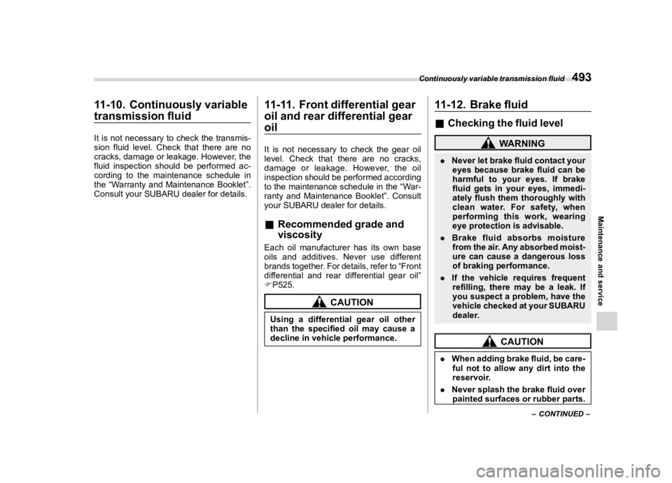SUBARU ASCENT 2023  Owners Manual �������

