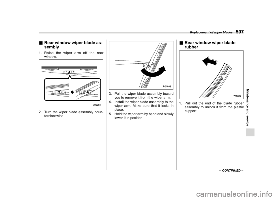SUBARU ASCENT 2023  Owners Manual �������
