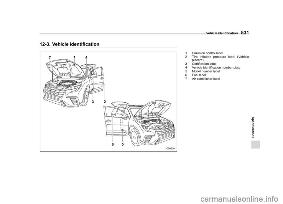 SUBARU ASCENT 2023  Owners Manual �������
