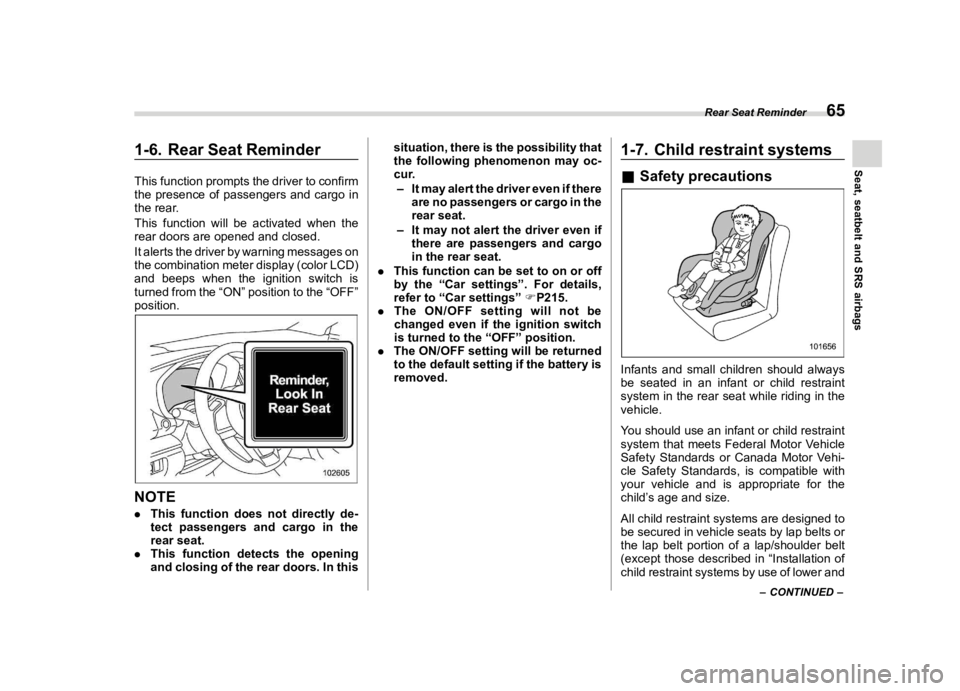 SUBARU ASCENT 2023 Repair Manual ������
