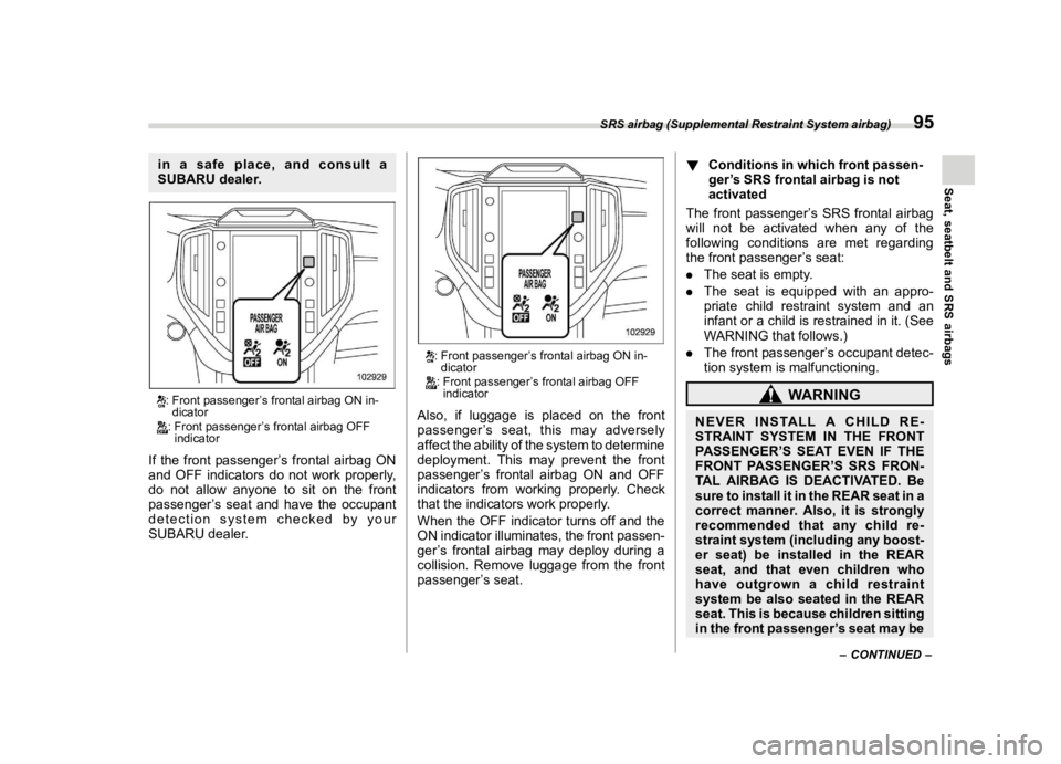 SUBARU ASCENT 2023  Owners Manual ������

