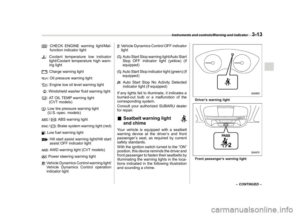 SUBARU CROSSTREK 2023  Owners Manual �������
