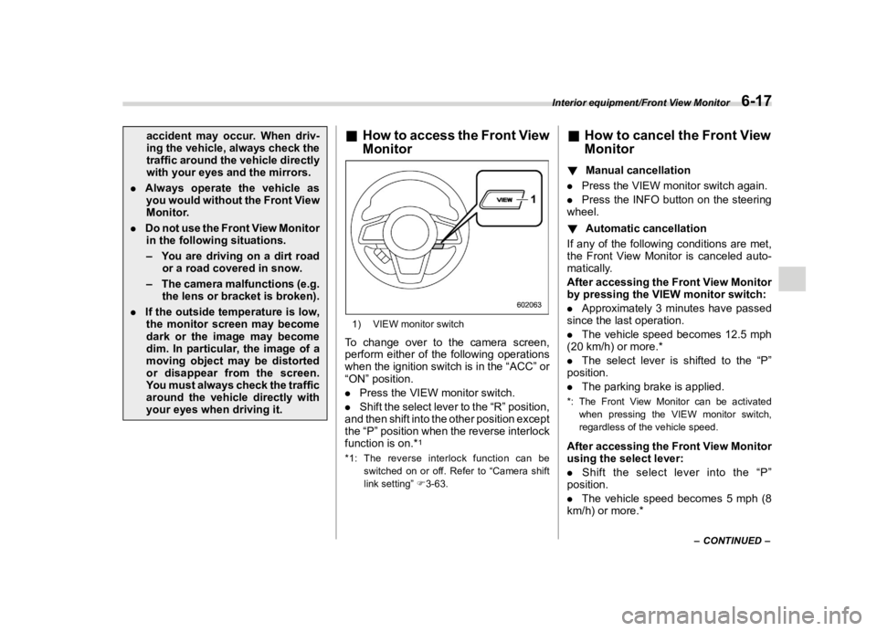 SUBARU CROSSTREK 2023  Owners Manual �������
