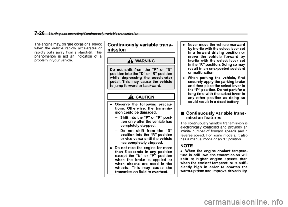 SUBARU CROSSTREK 2023  Owners Manual �������
