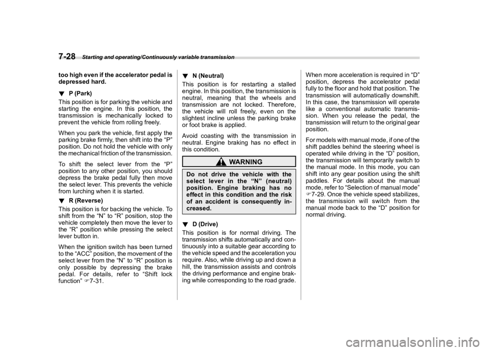 SUBARU CROSSTREK 2023  Owners Manual �������
