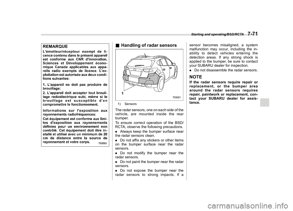 SUBARU CROSSTREK 2023  Owners Manual �������
