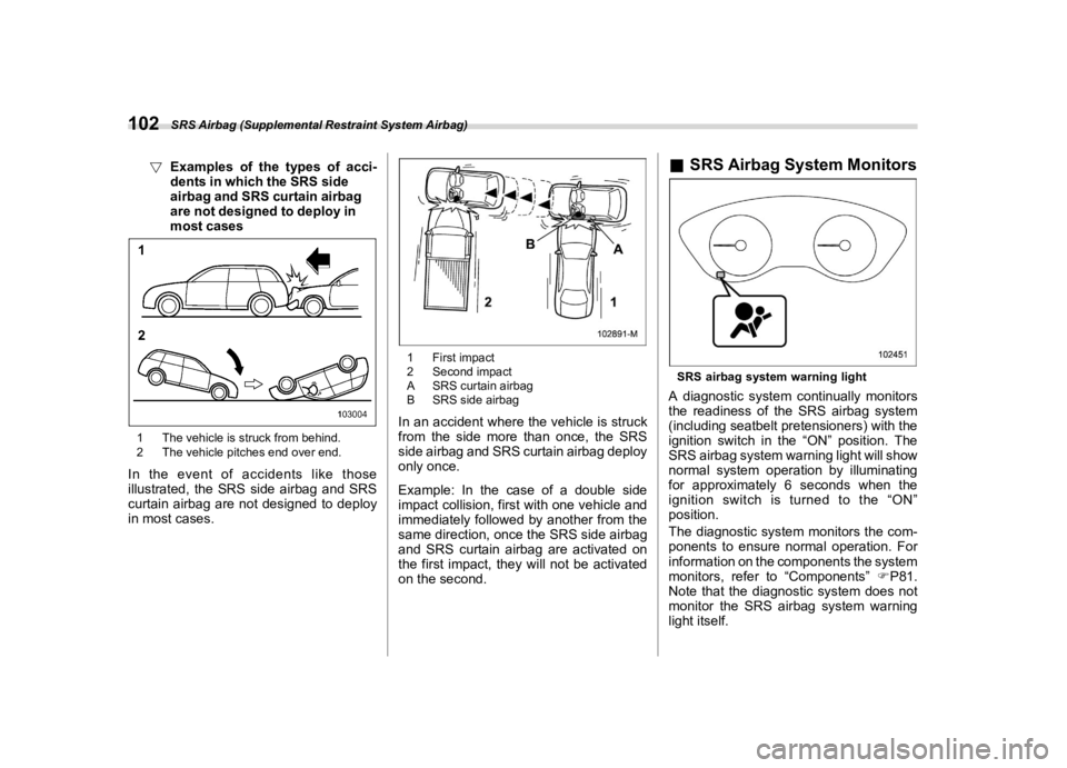 SUBARU CROSSTREK 2024 Owners Manual (560 Pages), Page 110
