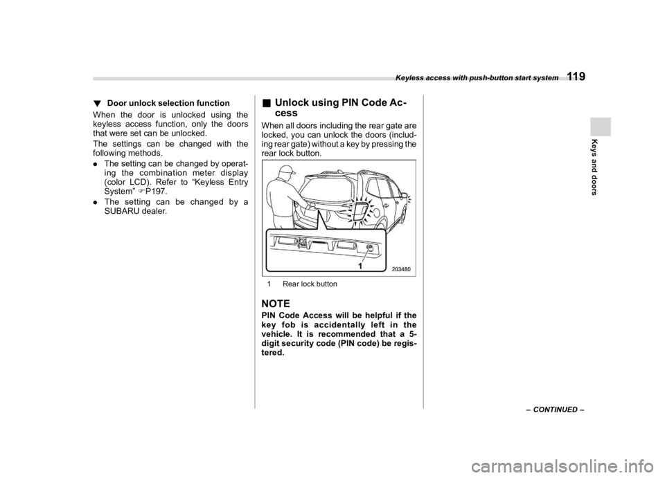 SUBARU FORESTER 2023  Owners Manual �������
