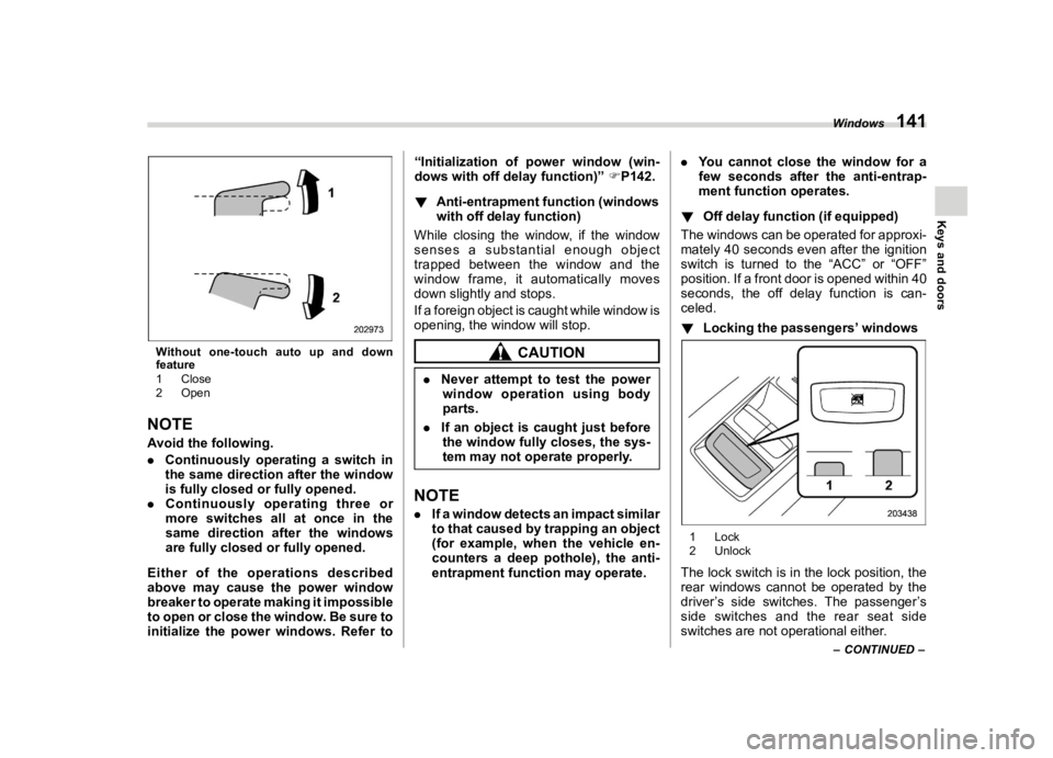 SUBARU FORESTER 2023  Owners Manual �������
