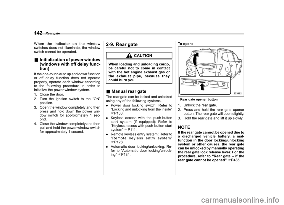 SUBARU FORESTER 2023  Owners Manual �������
