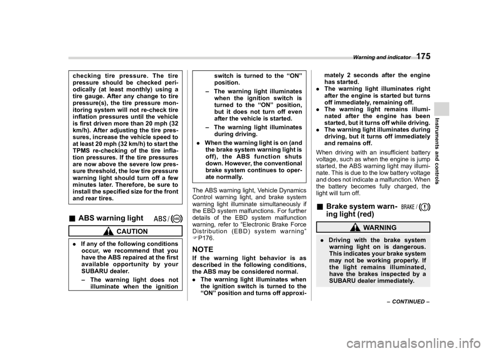 SUBARU FORESTER 2023  Owners Manual �������

