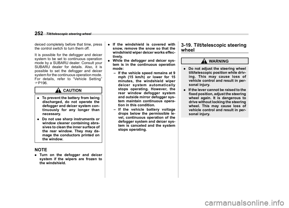 SUBARU FORESTER 2023  Owners Manual �������
