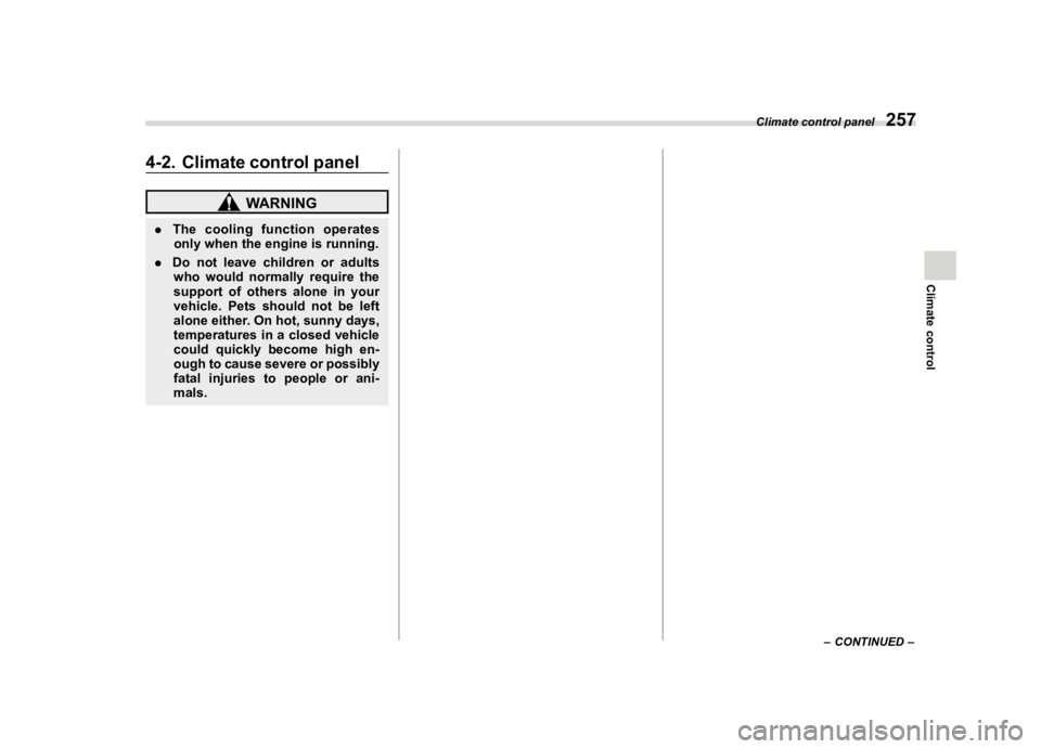 SUBARU FORESTER 2023  Owners Manual �������
