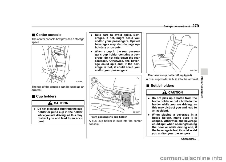 SUBARU FORESTER 2023  Owners Manual �������
