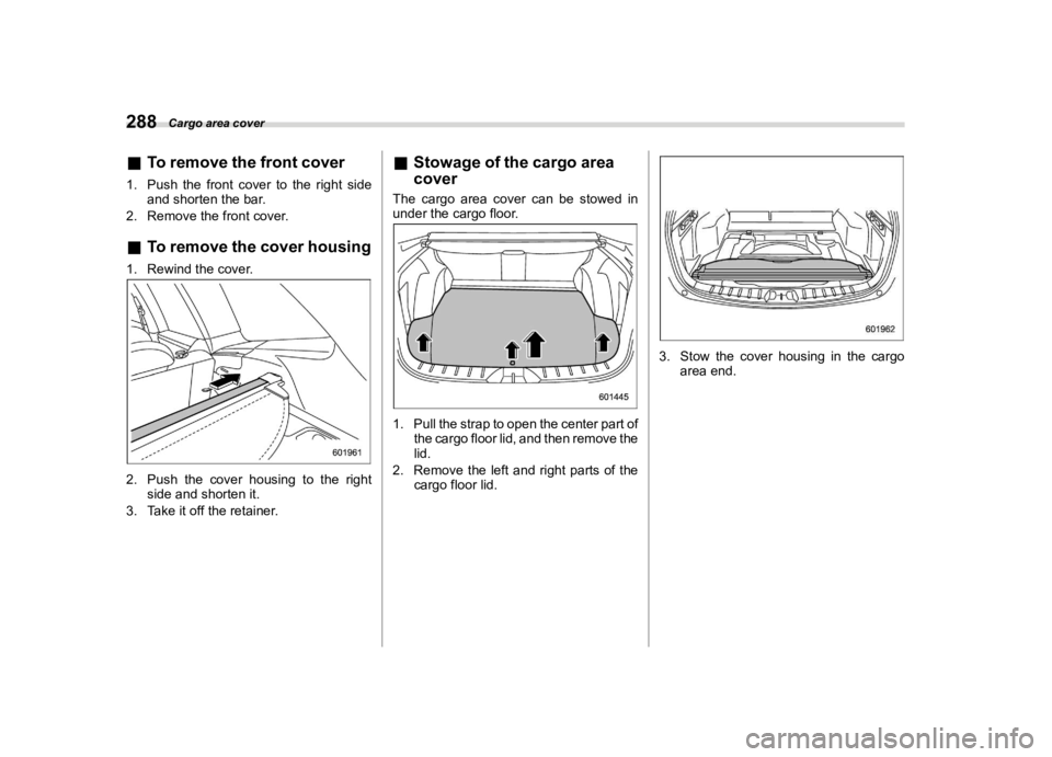 SUBARU FORESTER 2023  Owners Manual �������
