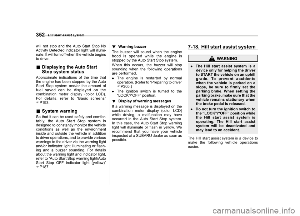 SUBARU FORESTER 2023  Owners Manual �������
