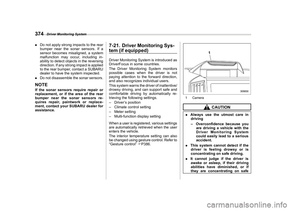 SUBARU FORESTER 2023  Owners Manual �������
