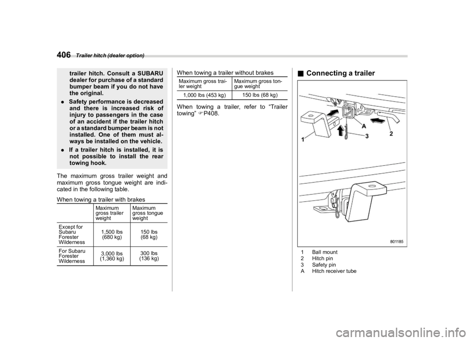 SUBARU FORESTER 2023  Owners Manual �������
