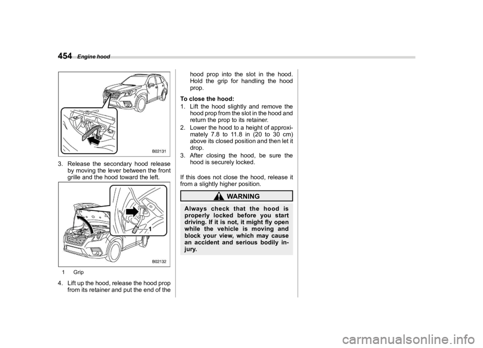SUBARU FORESTER 2023  Owners Manual �������
