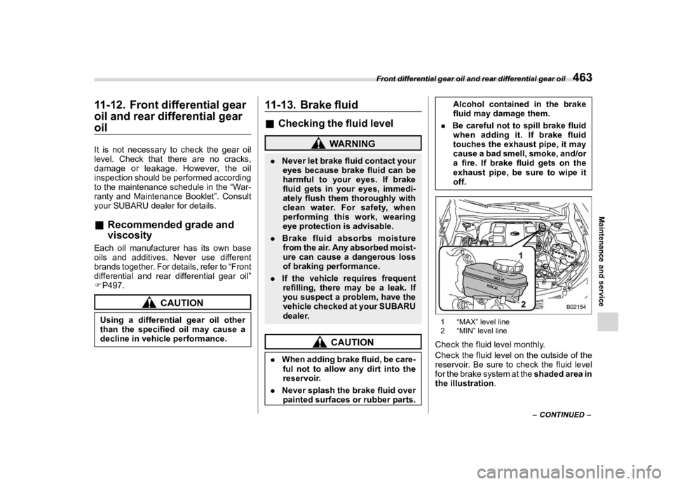 SUBARU FORESTER 2023  Owners Manual �������
