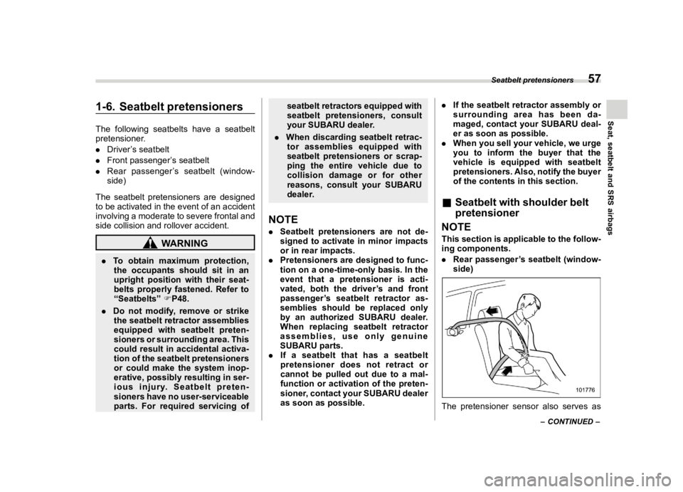 SUBARU FORESTER 2023 Repair Manual ������
