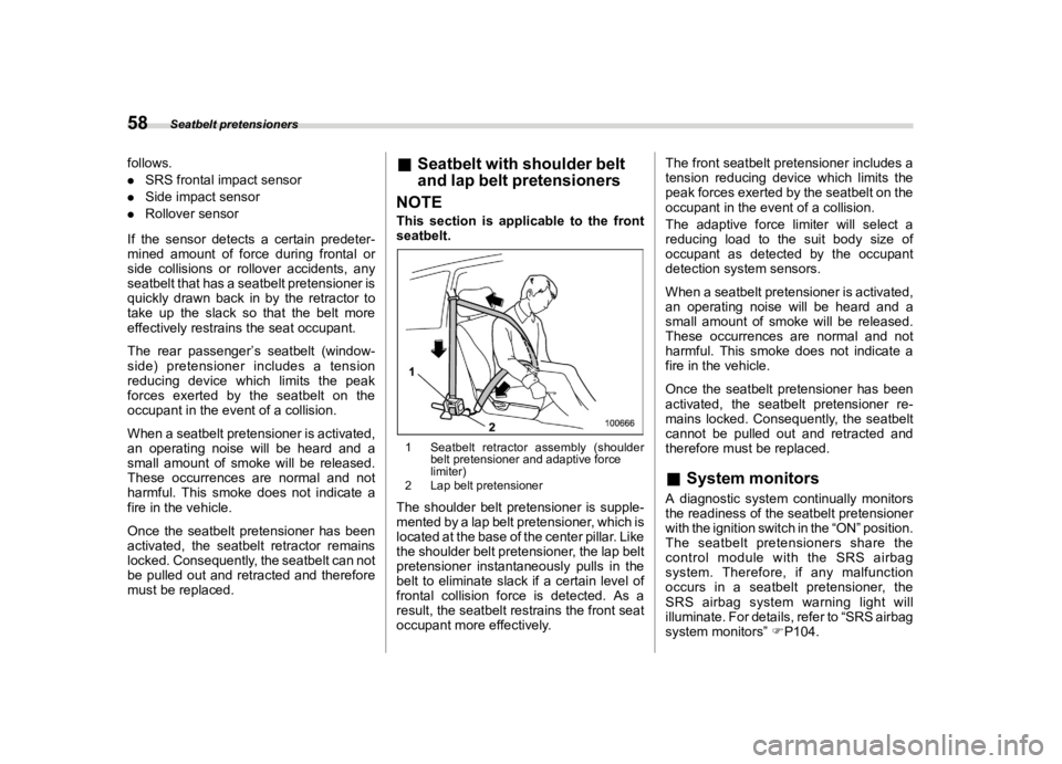 SUBARU FORESTER 2023 Repair Manual ������
