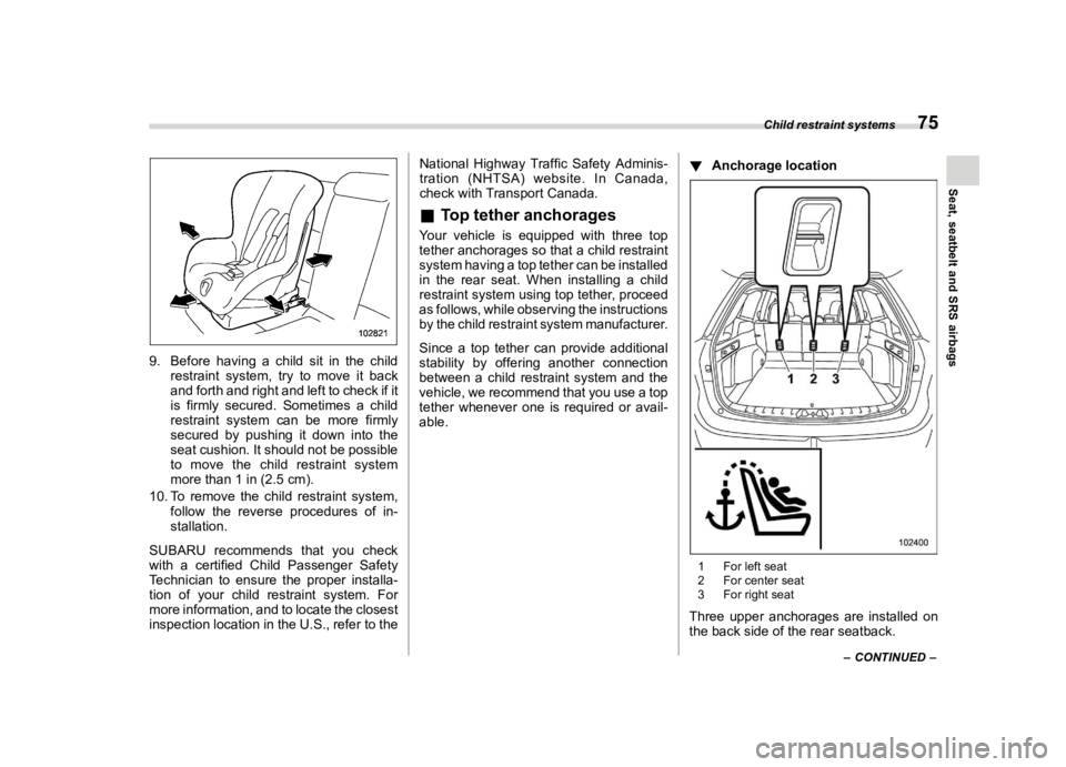 SUBARU FORESTER 2023 Manual PDF ������
