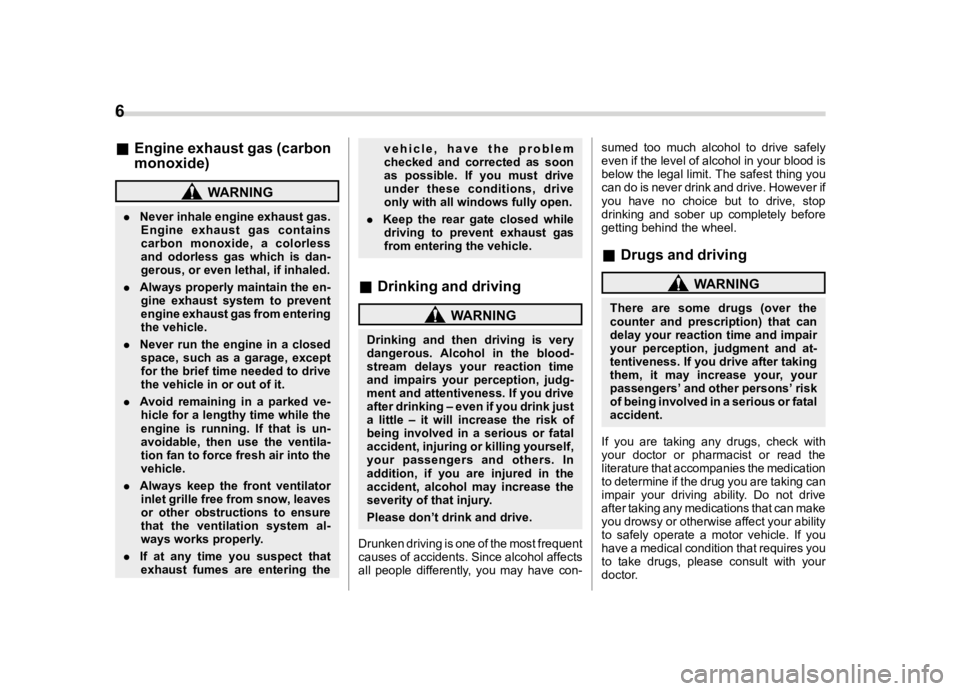SUBARU FORESTER 2023  Owners Manual �����
