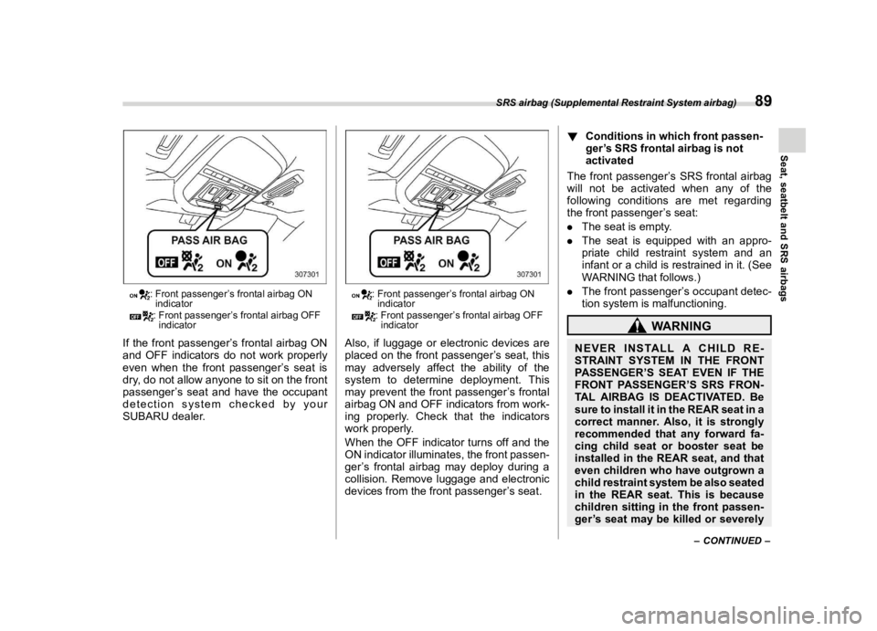 SUBARU FORESTER 2023  Owners Manual ������
