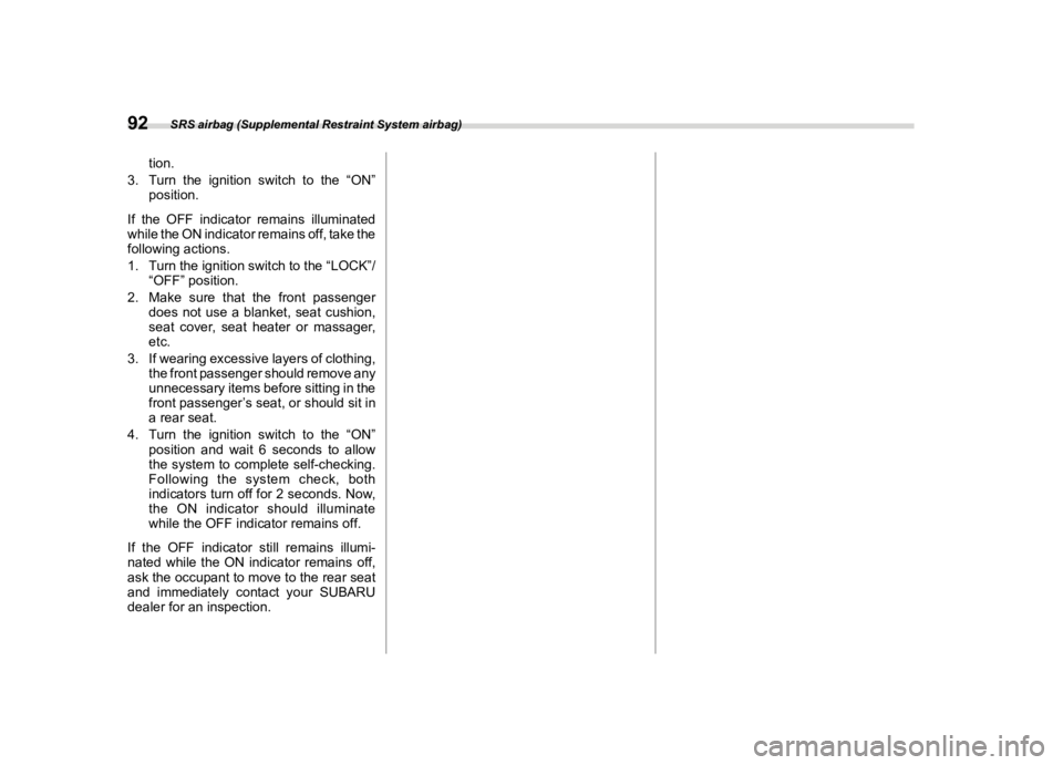 SUBARU FORESTER 2023  Owners Manual ������
