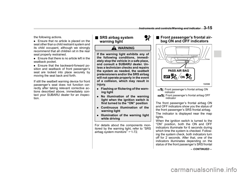 SUBARU IMPREZA 2023  Owners Manual �������

