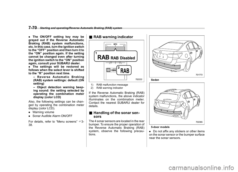 SUBARU IMPREZA 2023  Owners Manual �������
