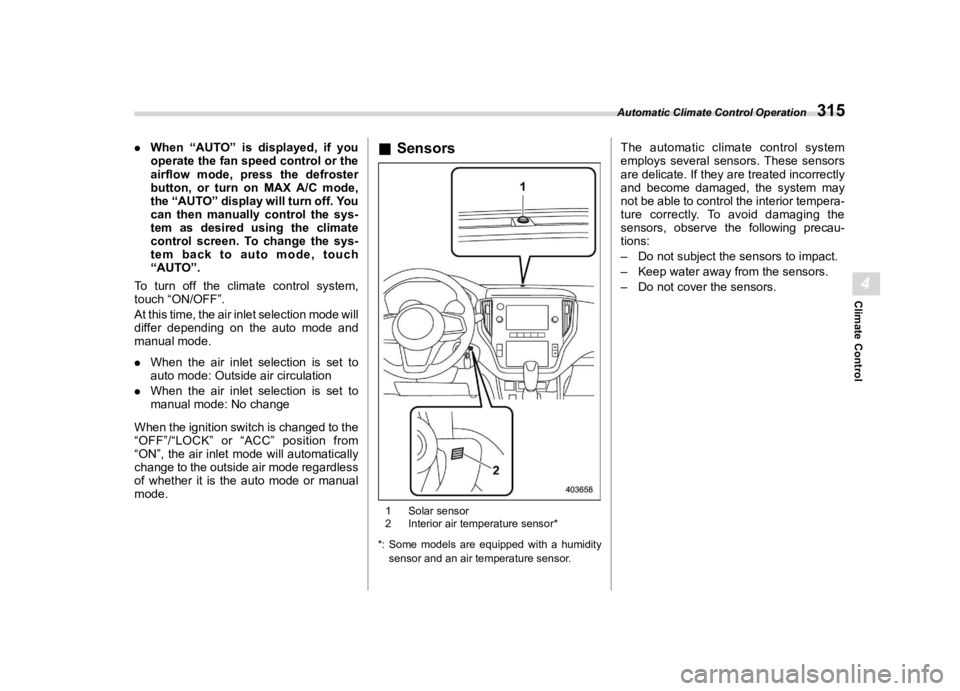 SUBARU OUTBACK 2024  Owners Manual �������

