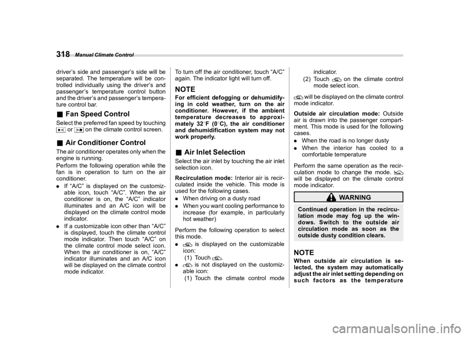 SUBARU OUTBACK 2024  Owners Manual �������

