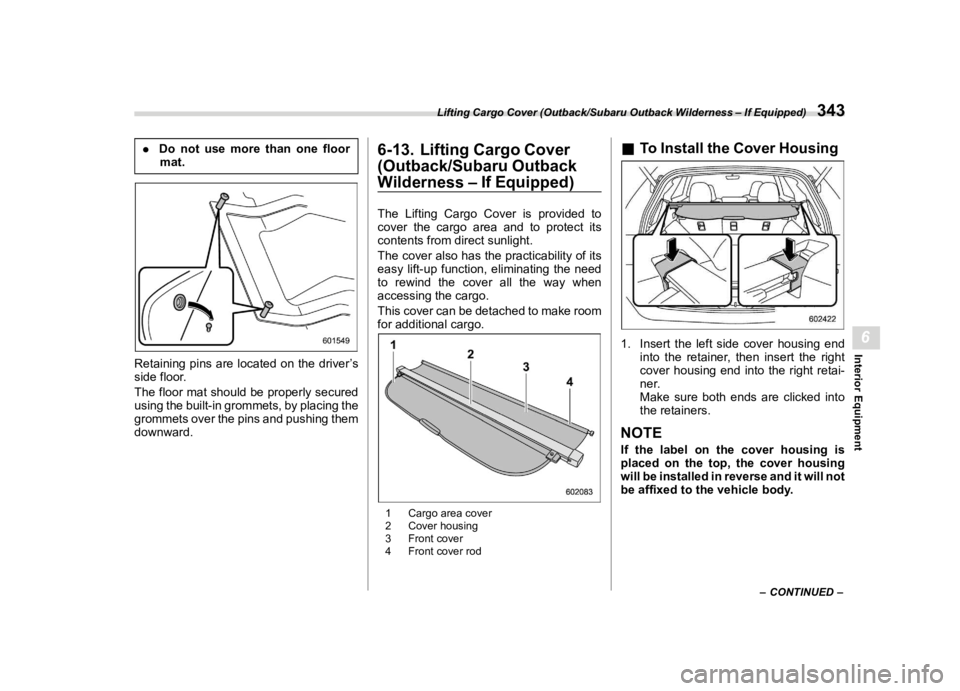 SUBARU OUTBACK 2024  Owners Manual �������
