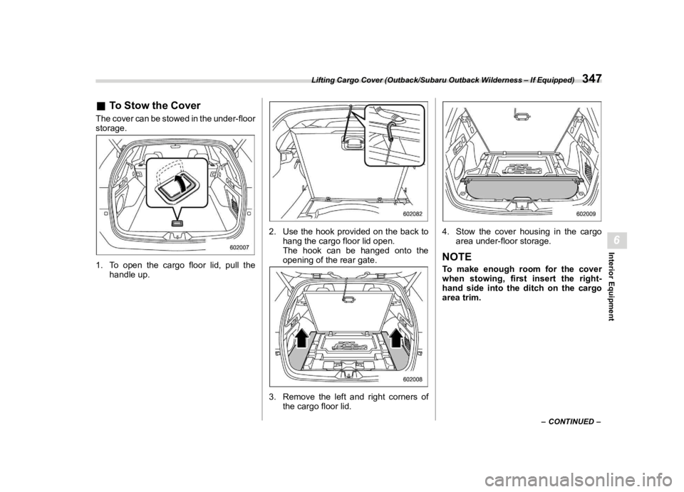 SUBARU OUTBACK 2024  Owners Manual �������
