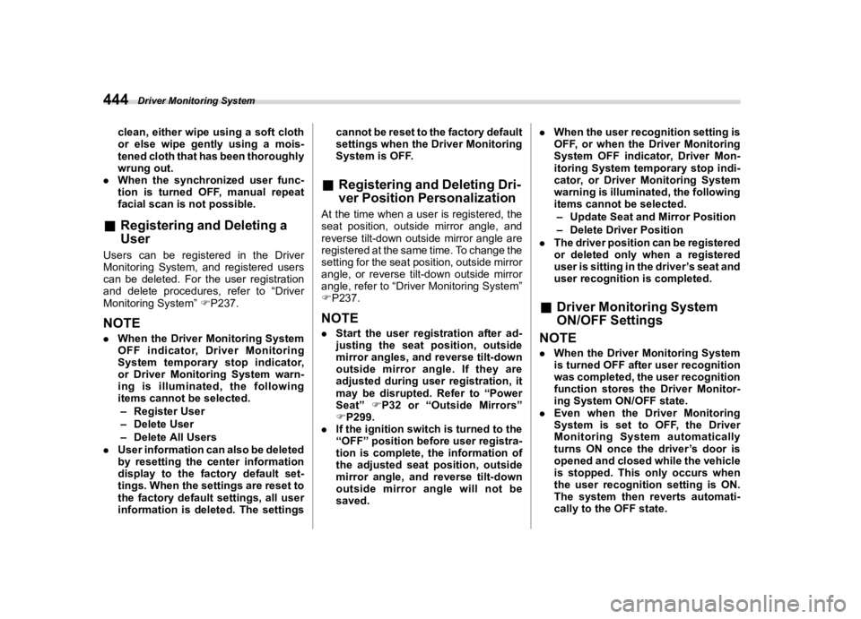 SUBARU OUTBACK 2024  Owners Manual �������
