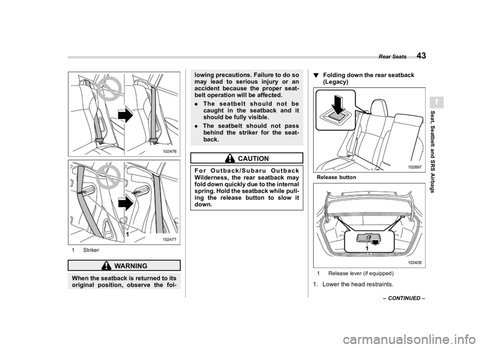 SUBARU OUTBACK 2024 Service Manual ������
