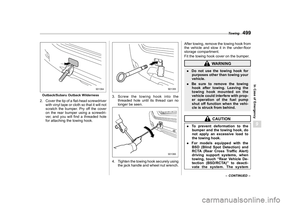 SUBARU OUTBACK 2024  Owners Manual �������
