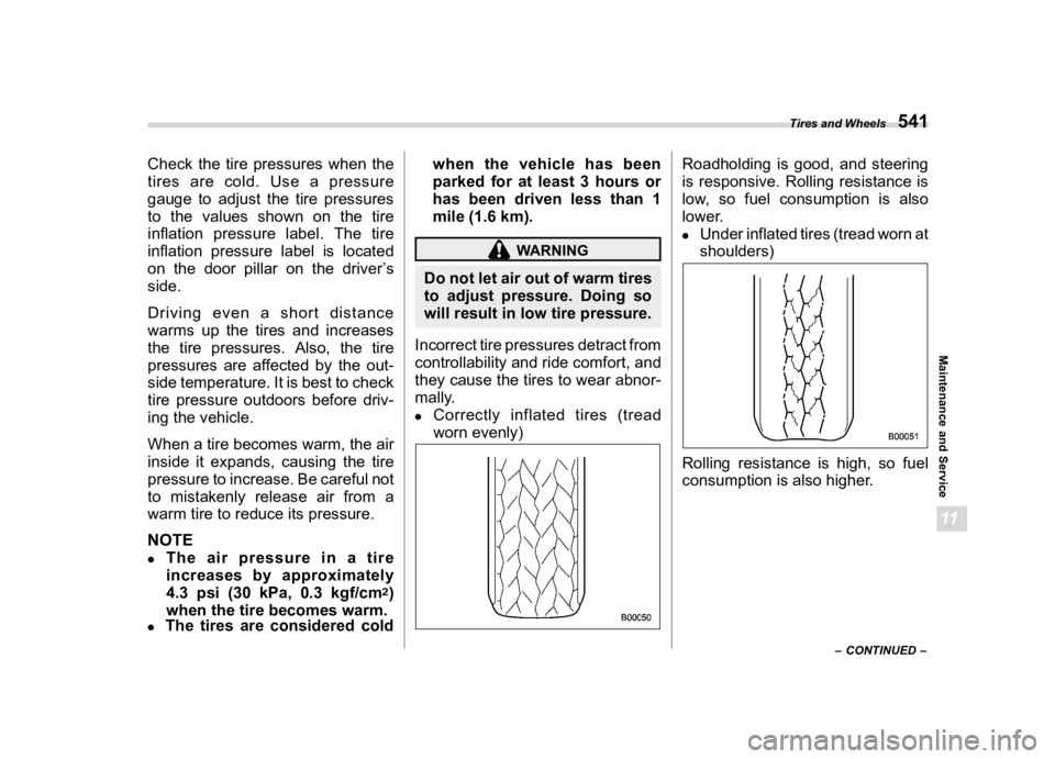 SUBARU OUTBACK 2024  Owners Manual �������
