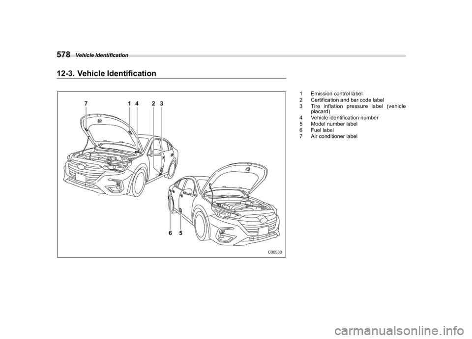 SUBARU OUTBACK 2024  Owners Manual �������
