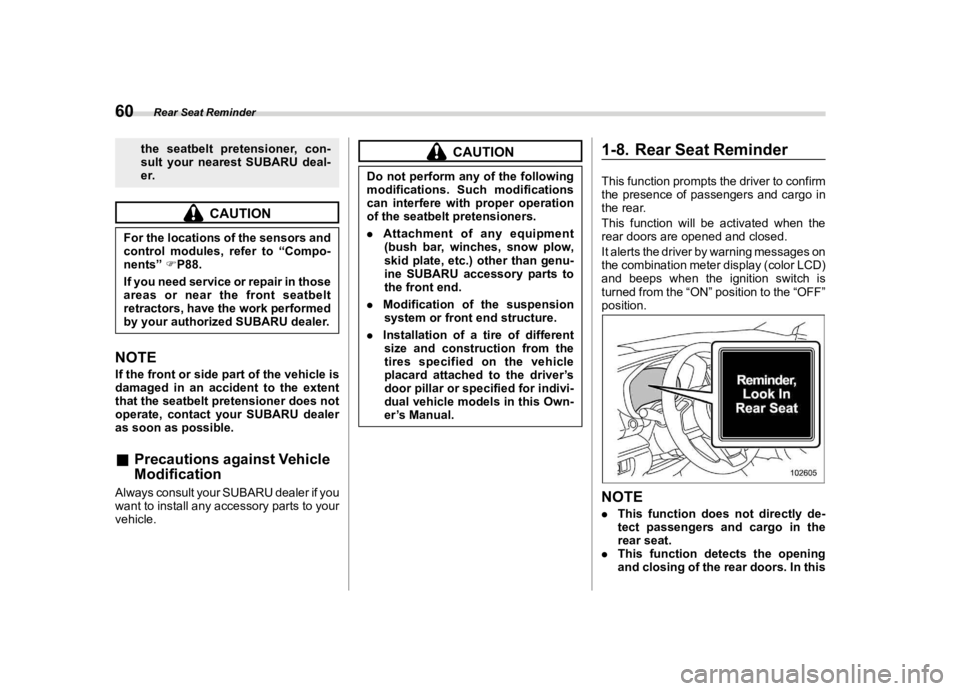 SUBARU OUTBACK 2024 Repair Manual ������
