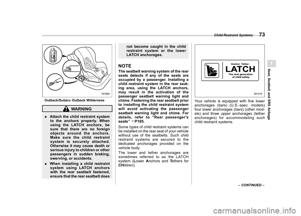 SUBARU OUTBACK 2024 Manual PDF ������
