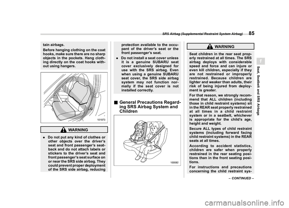 SUBARU OUTBACK 2024  Owners Manual ������
