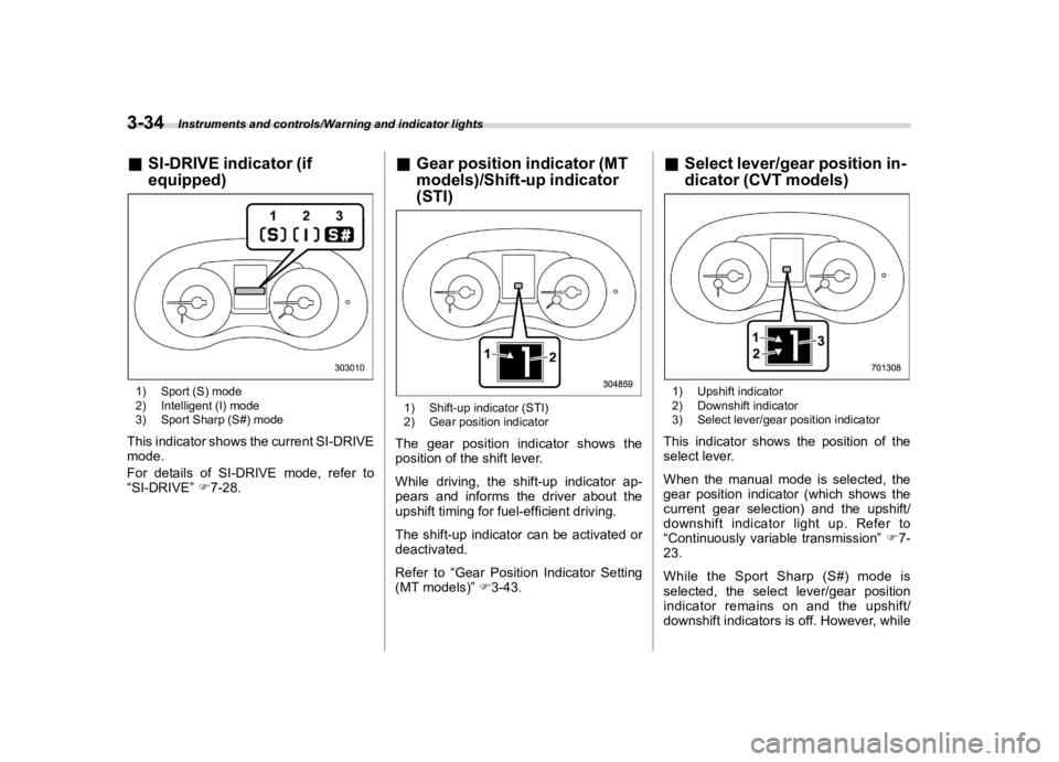 SUBARU WRX 2021  Owners Manual �������
