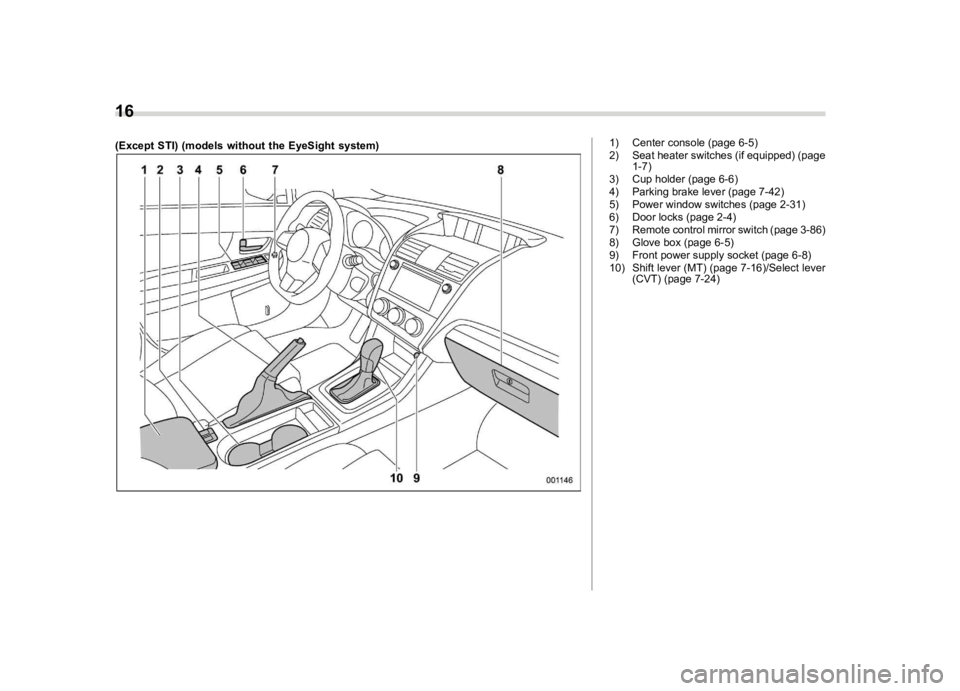 SUBARU WRX 2021 User Guide ������
