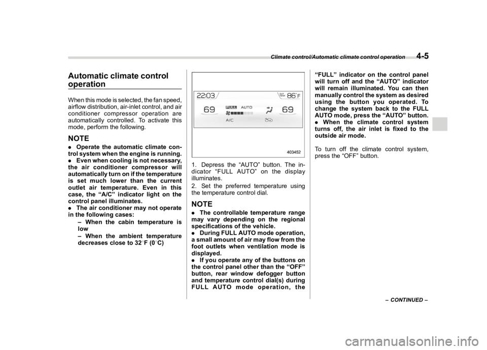 SUBARU WRX 2021  Owners Manual �������
