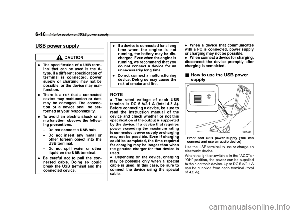 SUBARU WRX 2021  Owners Manual �������
