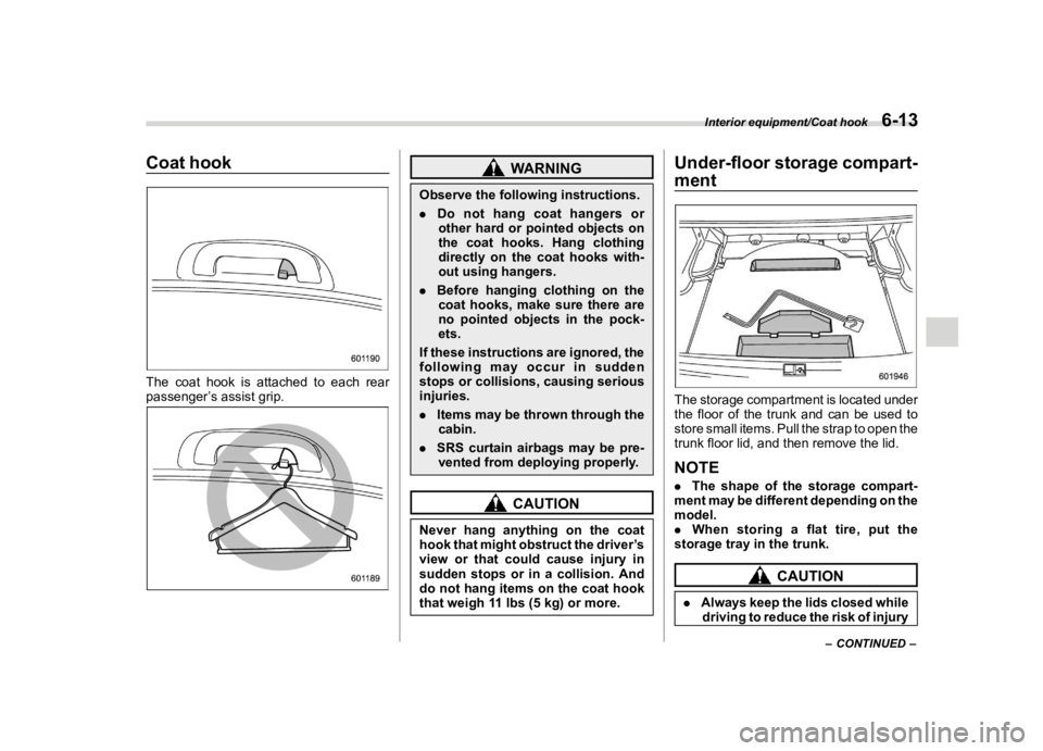 SUBARU WRX 2021  Owners Manual �������
